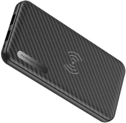 Фото: Безпровідна універсальна батарея Parkman Power Bank M11i 10000mAh/3.7V Black № 8 | KTC