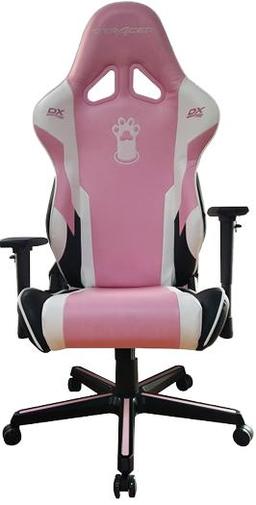 Крісло ігрове DXRacer Racing OH/RZ95/PWN PU шкіра, Al основа, Purple/White/Black