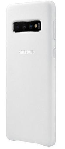 Чохол Samsung for Galaxy S10 G973 - Leather Cover White (EF-VG973LWEGRU)
