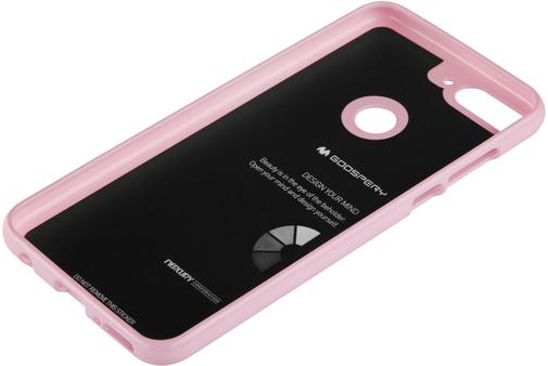 Чохол Goospery for Huawei Y7 Prime 2018 - Jelly Case Pink (8809610540478)
