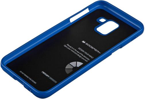 Чохол Goospery for Samsung Galaxy J6 J600 - Jelly Case Navy (8809610546227)