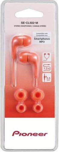 Навушники Pioneer SE-CL502 Orange (SE-CL502-M)