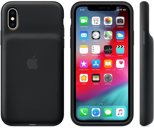 Чохол Apple for iPhone Xs - Smart Battery Case Black (MRXK2)