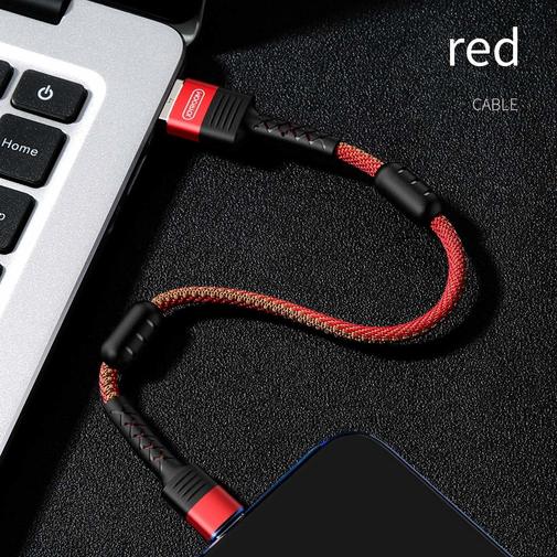 Кабель JoyRoom S-M372 Portable series magnetic short AM / Micro USB 0.15m Red (S-M372 Red)