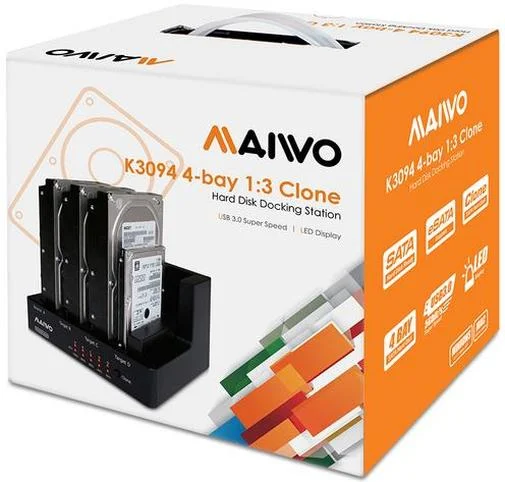 Фото: Док-станція Maiwo K3094 Black № 7 | KTC