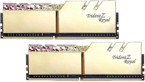 Оперативна пам’ять G.SKILL Trident Z Royal Gold DDR4 2x8GB F4-3200C16D-16GTRG