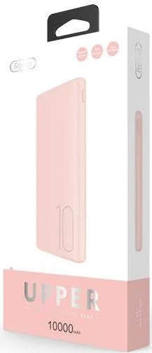 Фото: Батарея універсальна Recci UPPER Powerbank RU-10000 10000mAh Pink (RU-10000 Pink) № 7 | KTC