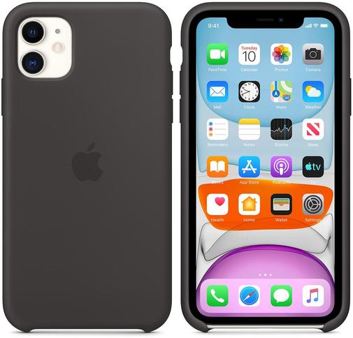 Чохол-накладка Apple для iPhone 11 - Silicone Case Black