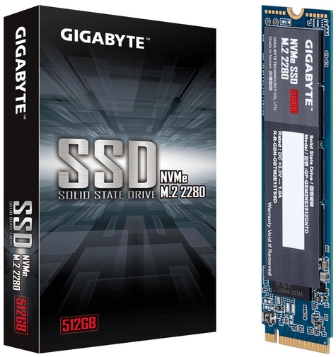 Твердотільний накопичувач Gigabyte 2280 PCIe 3.0 x4 NVMe 512GB GP-GSM2NE3512GNTD