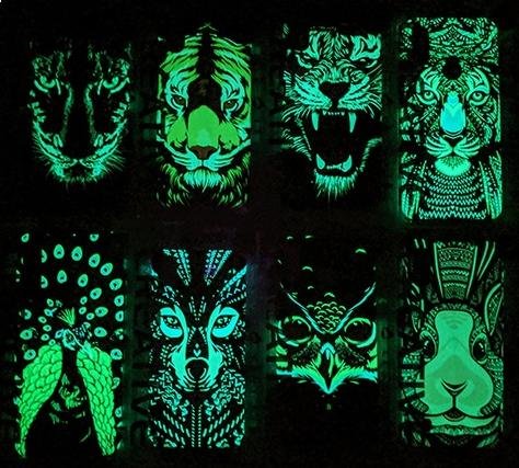 Чохол-накладка Milkin - Creative Night Light для смартфону Xiaomi redmi Note 8, WOLF D9