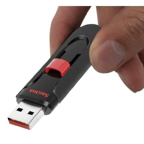 Фото: Флешка USB SanDisk Cruzer Glide 32GB Black/Red (SDCZ60-032G-B35) № 6 | KTC