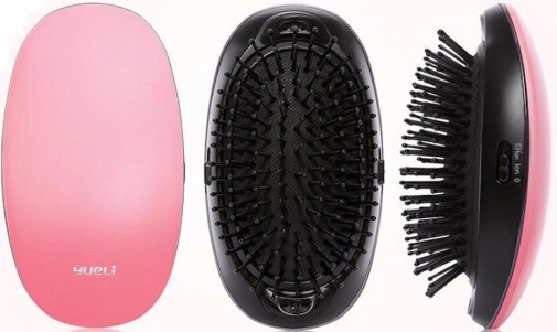 Вібророзчіска з іонізацією Xiaomi Yueli Comb Matte Pink  (HIC-206RM)