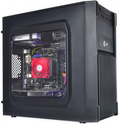 ПК ARTLINE Home H58 (H58v01) AMD Ryzen 5 3600 3.6-3.4.2 GHz/8GB/1TB+240/RX 550 2GB/No ODD/No OS