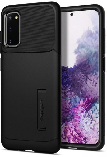 Чохол-накладка Spigen для Samsung Galaxy S20 - Slim Armor Black