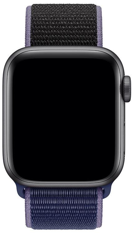  Ремінець HiC for Apple Sport Loop for Apple Watch 40mm Midnight Blue/Black