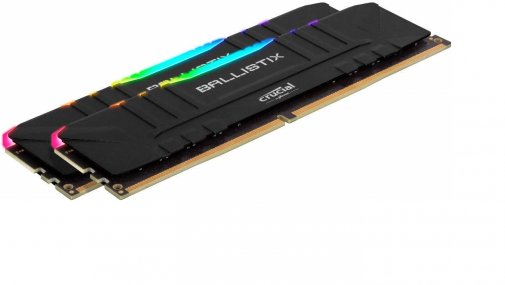 Оперативна пам’ять Crucial Ballistix RGB Black DDR4 2x8GB BL2K8G32C16U4BL