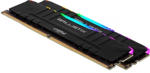 Оперативна пам’ять Crucial Ballistix RGB Black DDR4 2x16GB BL2K16G32C16U4BL