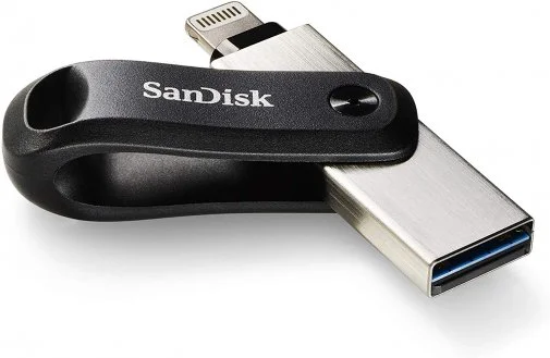 Фото: Флешка USB SanDisk iXpand Go 64GB Black (SDIX60N-064G-GN6NN) № 8 | KTC