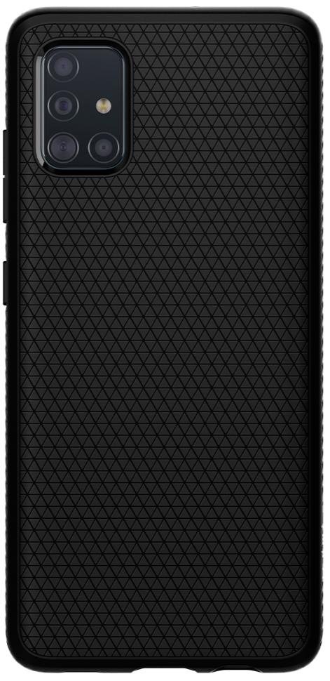 Чохол-накладка Spigen для Samsung Galaxy A51 - Liquid Air Matte Black