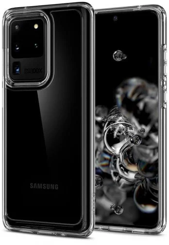 Фото: Чохол Spigen for Samsung Galaxy S20 Ultra - Ultra Hybrid Crystal Clear (ACS00713) № 5 | KTC