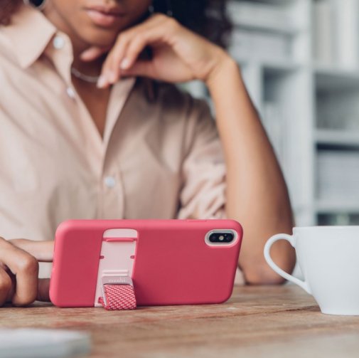 Чохол-накладка Moshi для Apple iPhone XS Max - Capto Slim Case with MultiStrap Raspberry Pink