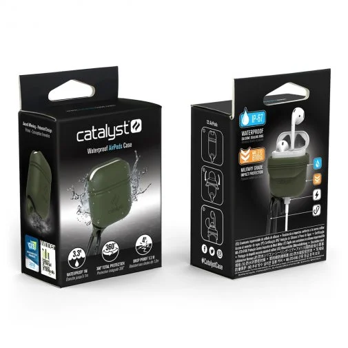 Фото: Чохол Catalyst for Airpods - Waterproof Case Army Green (CATAPDGRN) № 15 | KTC