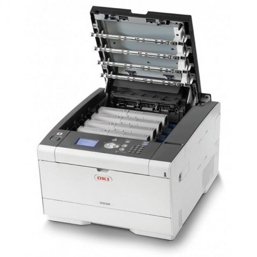 Лазерний кольоровий принтер OKI C532DN A4