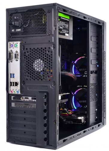 ПК ARTLINE Gaming X38 (X38v16) Intel Core i3-9100F 3.6-4.2 GHz/16GB/SSD 480GB/RX 580 Armor 8GB/No ODD/No OS