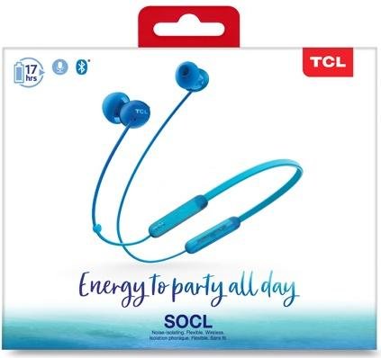 Гарнітура TCL SOCL300BTBL-EU Ocean Blue