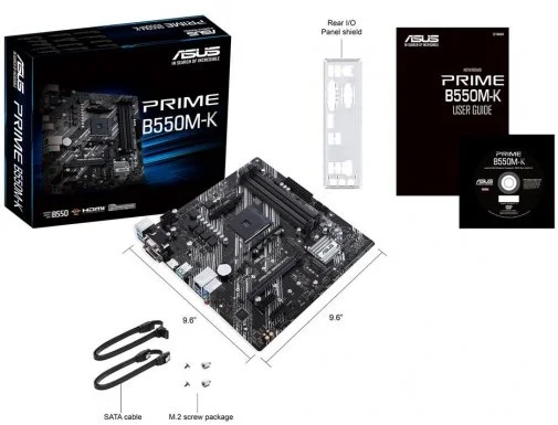 Фото: Материнська плата ASUS PRIME B550M-K № 6 | KTC