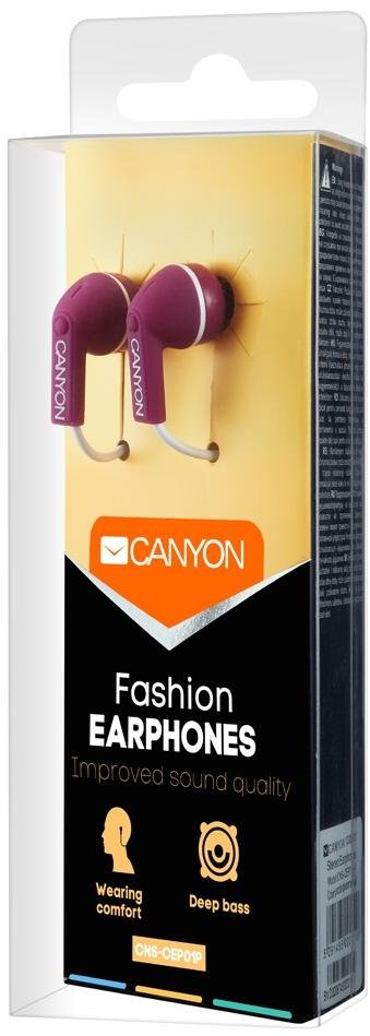 Навушники Canyon CNS-CEP01P Purple