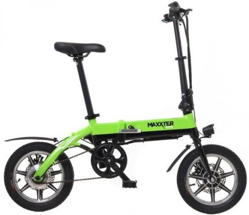 Електровелосипед Maxxter MINI Black-Green