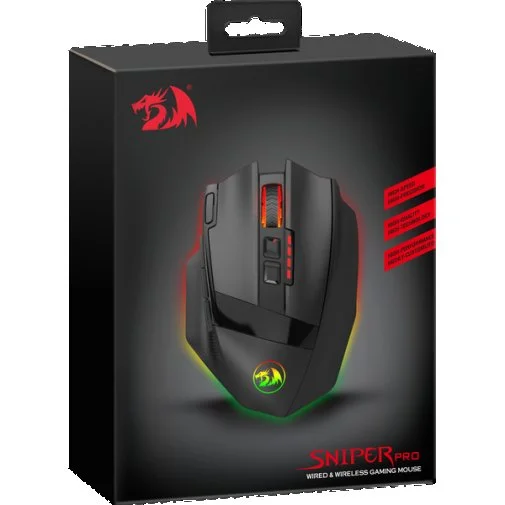 Фото: Миша Redragon Sniper Pro Black (77609) № 17 | KTC