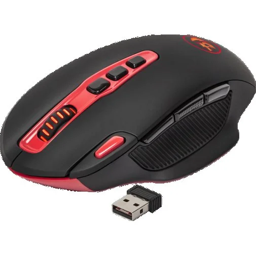 Фото: Миша Redragon Shark 2 Black/Red (77415) № 9 | KTC