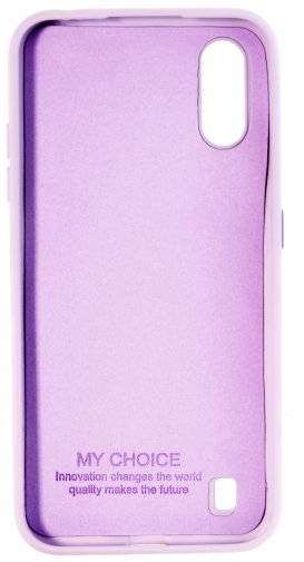 Чохол Device for Samsung A01 A015 2020 - Original Silicone Case HQ Light Violet 