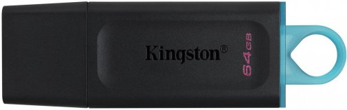 Флешка USB Kingston DataTraveler Exodia 64GB Black/Teal (DTX/64GB)