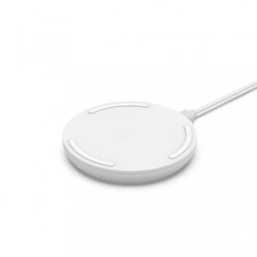 Фото: Бездротовий зарядний пристрій Belkin Pad Wireless Charging Qi 10W White (WIA001VFWH) № 8 | KTC