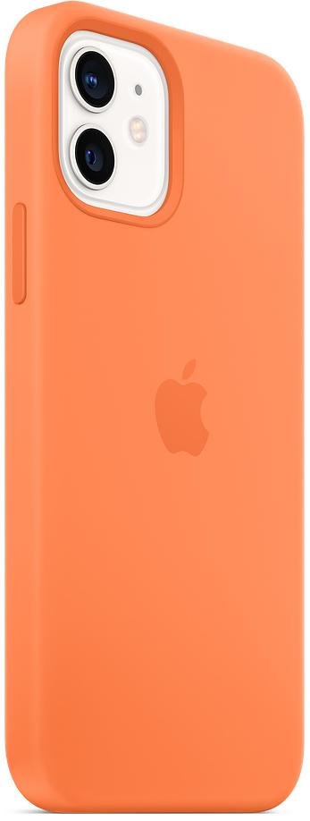 Чохол Apple for Phone 12/12 Pro - Silicone Case with MagSafe Kumquat (MHKY3)