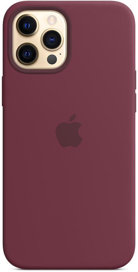 Чохол Apple for iPhone 12 Pro Max - Silicone Case with MagSafe Plum (MHLA3)