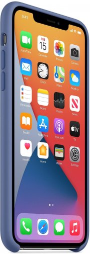 Чохол Apple for iPhone 11 Pro Max - Silicone Case Linen Blue (MY122)