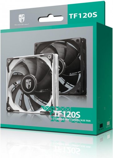  Вентилятор для корпуса Deepcool TF120S Black (TF120S BLACK)