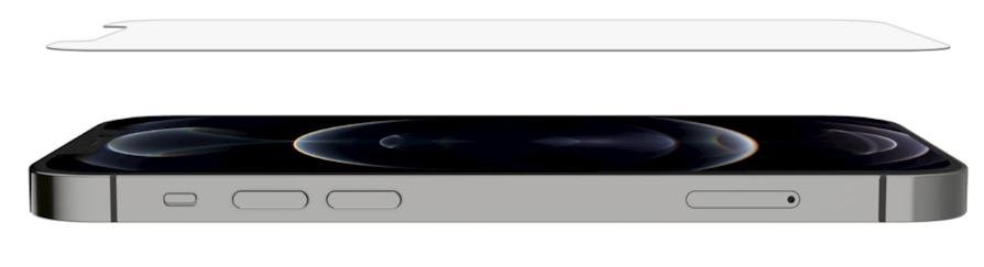 Захисне скло Belkin для Apple iPhone 12/12 Pro - Tempered Glass Anti-Microbial