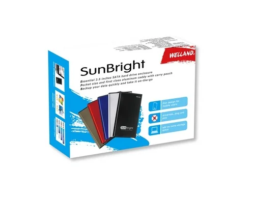 Фото: Кишеня зовнішня Welland SunBright ME949Q 2.5" чорна № 5 | KTC