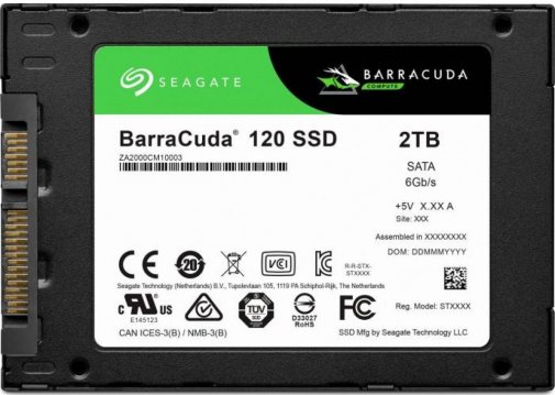 Твердотільний накопичувач Seagate BarraCuda 120 SATA III 2TB (ZA2000CM1A003)