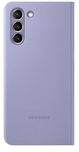 Чохол-книжка Samsung для Galaxy S21 (G991) - Smart LED View Cover Violet