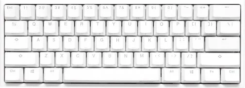 Фото: Клавіатура Ducky One 2 Mini Cherry Blue White (DKON2061ST-CURALWWT1) № 14 | KTC