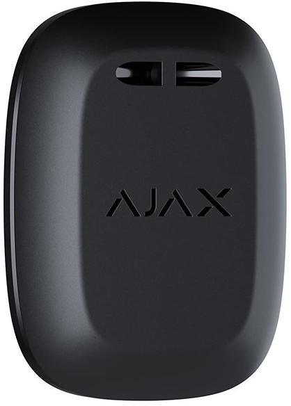 Бездротова тривожна кнопка Ajax DoubleButton Black (000021053)