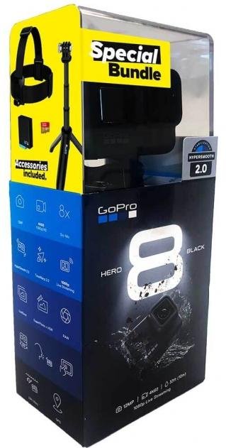 Екшн-камера GoPro HERO 8 Black Bundle (CHDRB-801)