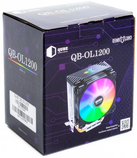 Фото: Кулер для процесора QUBE QB-OL1200 № 7 | KTC
