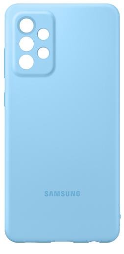 Чохол Samsung for Galaxy A72 A725 - Silicone Cover Blue (EF-PA725TLEGRU)